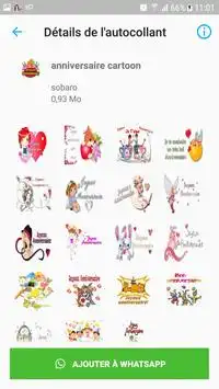 Happy Birthday Stickers Joyeux Anniversaire Apk Download 22 Free 9apps