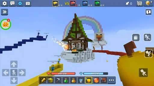 NEW FLY HACK IN BEDWARS !?! Funny Moments (Blockman Go) 2021