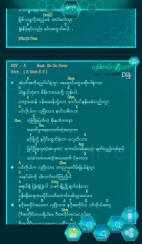 myanmar songs guitar chords