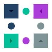 Colored squares game