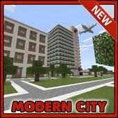 Modern city maps for Minecraft