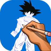 How to Draw DBZ on 9Apps