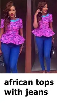 99 AFRICAN PRINT TOPS STYLED WITH JEANS IDEAS APK Download 2023 - Free -  9Apps