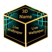 3D My Name Live Wallpaper