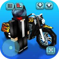 オートバイレースクラフト：モトゲーム＆ビルの3D on 9Apps