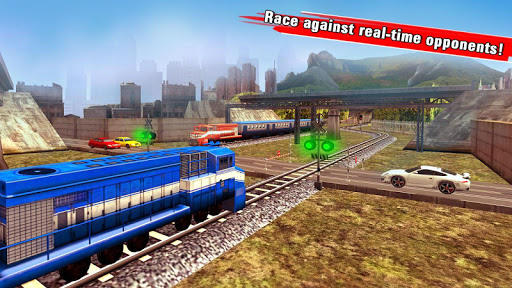Train Racing Games 3D 2 Player screenshot 2