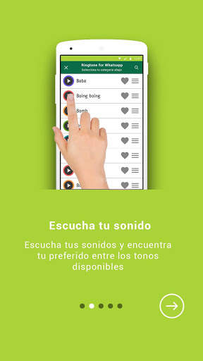 Sonidos y Tonos de Notificación para WhatsApp screenshot 3