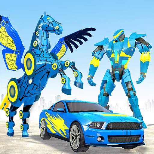 Flying Horse Robot Car Game – Robot Transform wars
