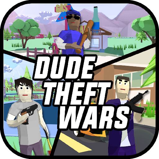 Dude Theft Wars Offline &amp; Online Multiplayer Games icon