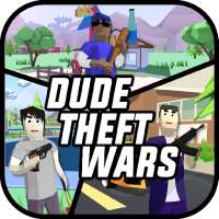 Dude Theft Wars Shooting Games on 9Apps