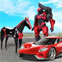 Robot Mobil Transformasi - Liar Kuda Robot Games