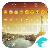 Emoji Keyboard-Sunny Paris