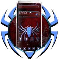 Scary Blue Spider Theme