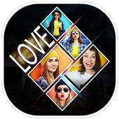 Love Collage Photo Frames