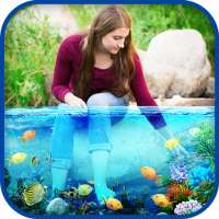 Underwater Photo Editor with aquarium photo frame on 9Apps