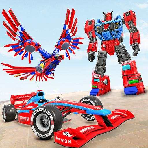 Falcon Robot Car Game – Formula Car Robot Games