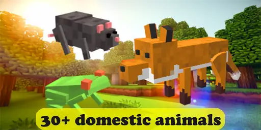 Téléchargement de l\'application Cute Animals Mod for Minecraft ...