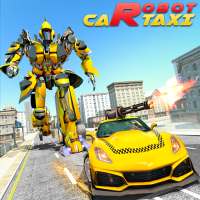 Car Robot War Transform Taxi Robot Shooting Games on 9Apps