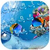 Live 3DSwimming Fish keyboard on 9Apps