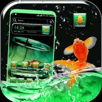 Glass Fisherman Launcher Theme