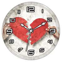 Broken Heart Clock Live WP
