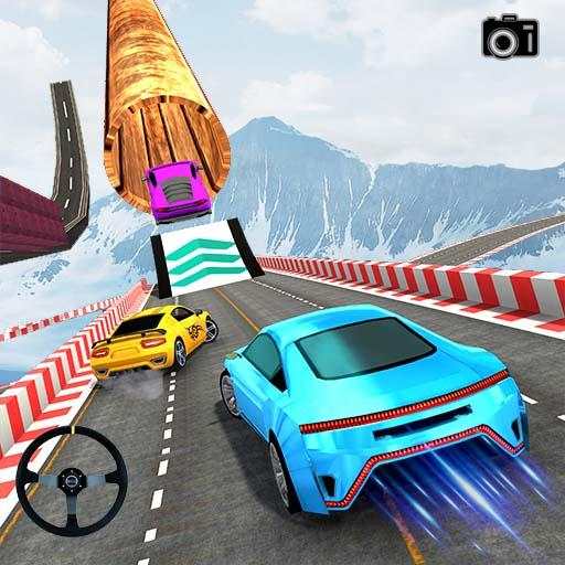 Impossible Stunt Space Car Racing 2019