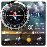 Live weather background app on 9Apps