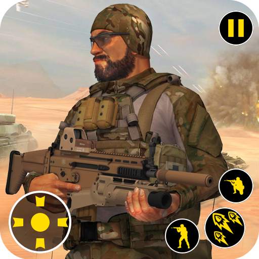 FPS Commando Shooting Gun War Shooting Games 2020