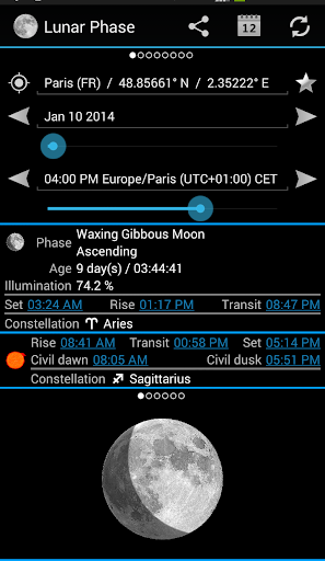 Lunar Phase screenshot 3