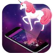Galaxy Unicorn Phone Contact Dialer 2018