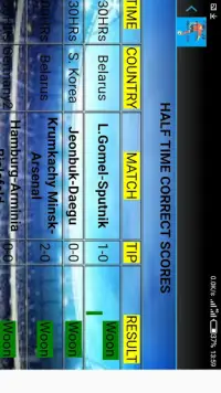ONLY FIXED HALFTIME CORRECT SCORES APK 9.8 - Download APK latest version