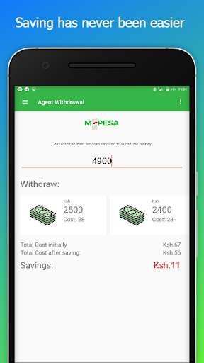 Mpesa Save screenshot 1
