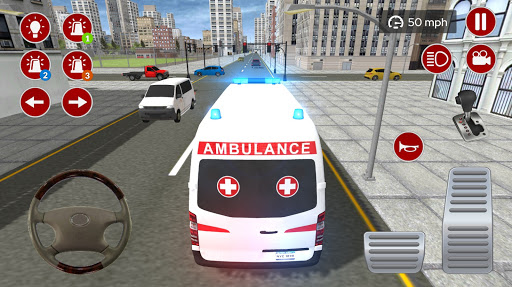 Simulator darurat ambulans nyata 2021 screenshot 9