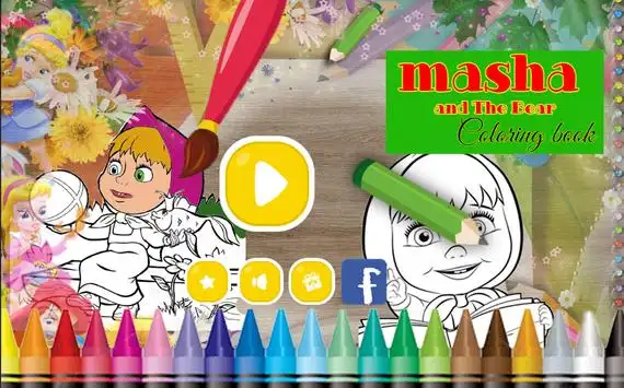 Coloring Book For Masha & Bear APK Download 2023 - Free - 9Apps Coloring Book For Masha & Bear APK Download 2023 - Free - 9Apps
