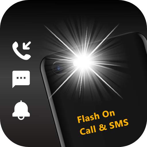 Flash on call and sms