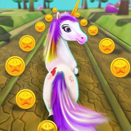 Unicorn Running Game - Fun Run