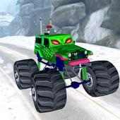 3D Monster Truck Snow Racing