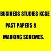 BUSINESS STUDIES KCSE PASTPAPERS & MARKING SCHEMES