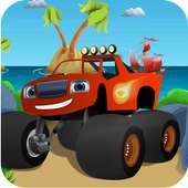 Blaze Race - Monster trucks games