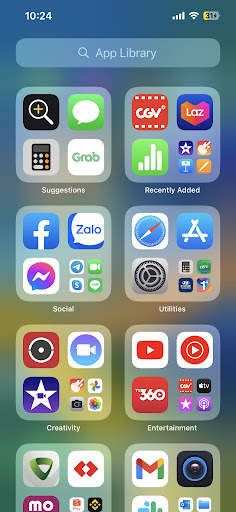 Trình khởi chạy iOS 16 screenshot 3