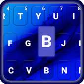 Liquid SkyBlue Emoji keyboard on 9Apps