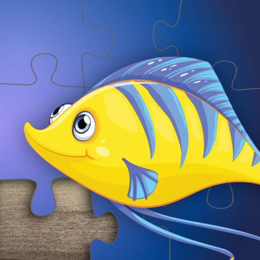 Fish Jigsaw Puzzles for kids & toddlers 🐡
