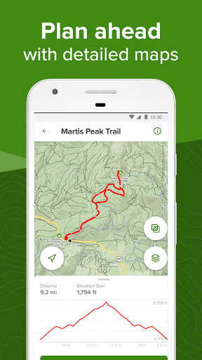 AllTrails: Hiking, Running & Mountain Bike Trails 3 تصوير الشاشة