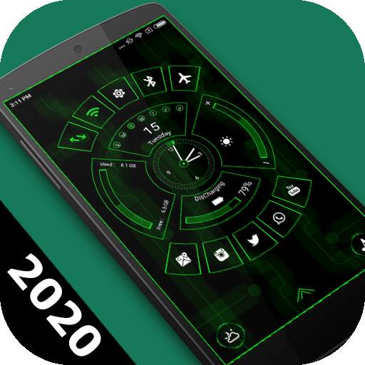 Fancy Launcher 2 - 2020 - hi-tech theme