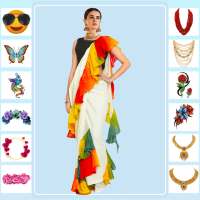 Women Fashion Saree-TrenchCoat