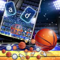 Playoff Basketball Gravity Keyboard Theme on 9Apps
