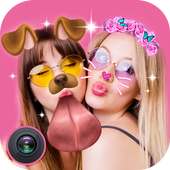 Live Face Sticker – Câmera Selfie Filtros on 9Apps