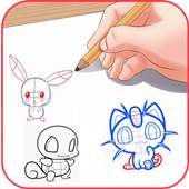 learn how to draw chibi poke