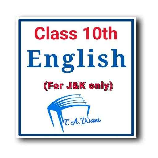 English Notes for Class 10th (J&K)