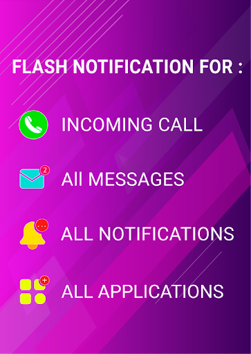 Flash notification on Call & all messages screenshot 2